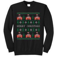 Ugly Christmas Sweater Rottweiler Xmas With Santa Hat Sweatshirt