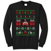 Ugly Christmas Sweater Rottweiler Xmas With Santa Hat Dog Sweatshirt