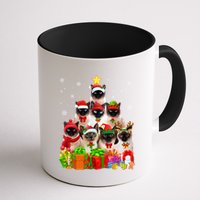 Ugly Christmas Sweater Cat Tree Funny Siamese Cat Xmas Cool Gift Mug