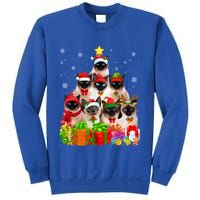 Ugly Christmas Sweater Cat Tree Funny Siamese Cat Xmas Cool Gift Sweatshirt