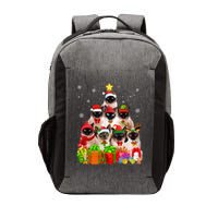 Ugly Christmas Sweater Cat Tree Funny Siamese Cat Xmas Cool Gift Vector Backpack
