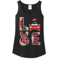 Ugly Christmas Sweater Rottweiler Xmas With Santa Ladies Essential Tank