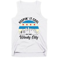 Unique Chicago Skyline Windy City 312 Tank Top