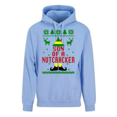 Ugly Christmas Sweater Son Of A Nutcracker Unisex Surf Hoodie