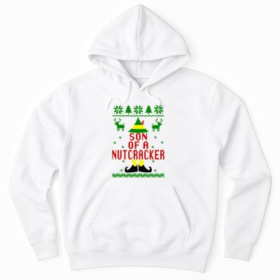 Ugly Christmas Sweater Son Of A Nutcracker Hoodie