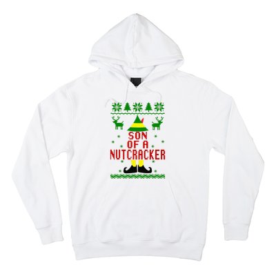 Ugly Christmas Sweater Son Of A Nutcracker Hoodie