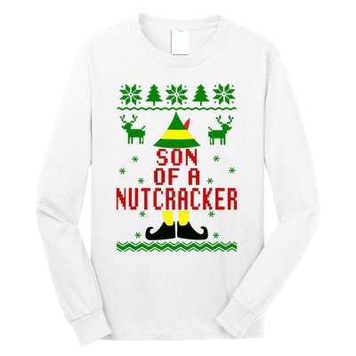 Ugly Christmas Sweater Son Of A Nutcracker Long Sleeve Shirt