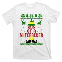 Ugly Christmas Sweater Son Of A Nutcracker T-Shirt