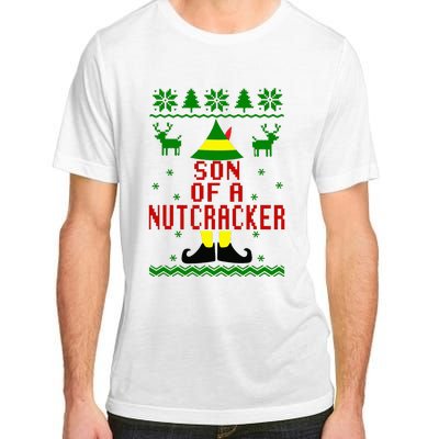 Ugly Christmas Sweater Son Of A Nutcracker Adult ChromaSoft Performance T-Shirt