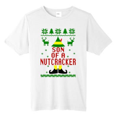 Ugly Christmas Sweater Son Of A Nutcracker Tall Fusion ChromaSoft Performance T-Shirt