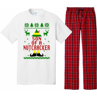 Ugly Christmas Sweater Son Of A Nutcracker Pajama Set