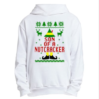 Ugly Christmas Sweater Son Of A Nutcracker Urban Pullover Hoodie