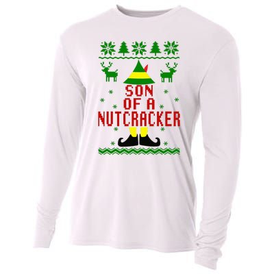 Ugly Christmas Sweater Son Of A Nutcracker Cooling Performance Long Sleeve Crew