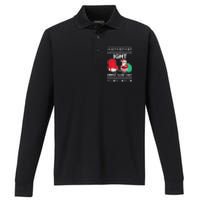 Ugly Christmas Sweater Ight Imma Sled Out Santa Claus Performance Long Sleeve Polo