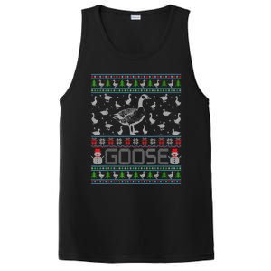 Ugly Christmas Sweaters Merry Goosemas Goose Lover PosiCharge Competitor Tank