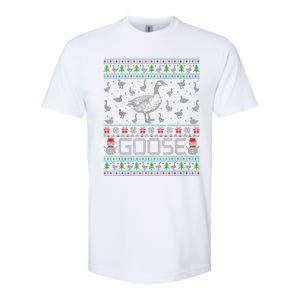 Ugly Christmas Sweaters Merry Goosemas Goose Lover Softstyle CVC T-Shirt