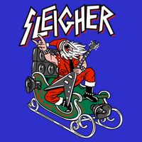 Ugly Christmas Sweater Sleigher Heavy Metal Santa Meaningful Gift Tank Top