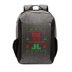 Ugly Christmas Sweater Son Of A Nutcracker Funny Meaningful Gift Vector Backpack