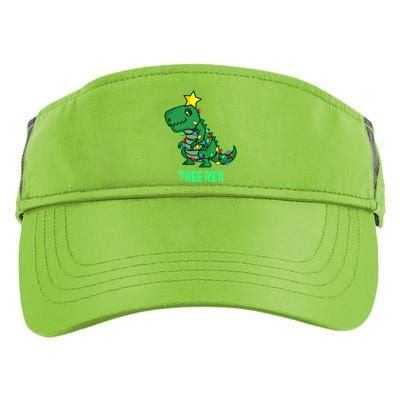 Ugly Christmas T Rex Christmas Tree Rex Gift Adult Drive Performance Visor