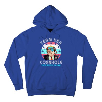 Usa Cornhole Team Cornhole Funny Cornhole Hoodie