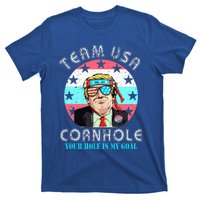 Usa Cornhole Team Cornhole Funny Cornhole T-Shirt