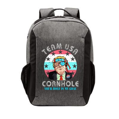 Usa Cornhole Team Cornhole Funny Cornhole Vector Backpack