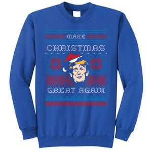 Ugly Christmas Trump Make Christmas Great Again Cool Gift Sweatshirt