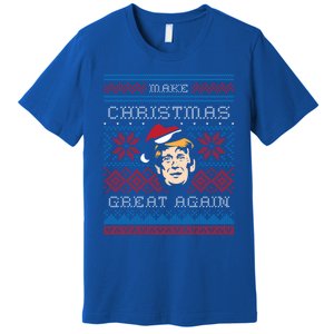 Ugly Christmas Trump Make Christmas Great Again Cool Gift Premium T-Shirt