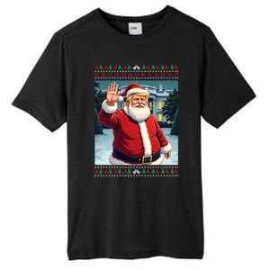 Ugly Christmas Trump Santa Funny Christmas Gift Tall Fusion ChromaSoft Performance T-Shirt