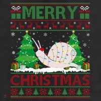 Ugly Christmas Tree Lighting Snail Ugly Xmas Gift Cool Comfort Performance Bucket Hat