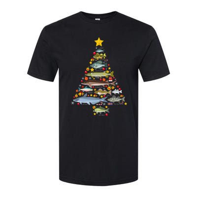 Unique Christmas Tree Decorations Freshwater Fish Species Ornament Softstyle CVC T-Shirt