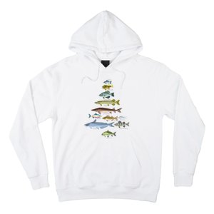 Unique Christmas Tree Decorations Freshwater Fish Species Ornament Hoodie