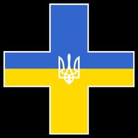 Ukrainian Cross Ukraine Support Stand With Pray City Backpack