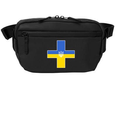 Ukrainian Cross Ukraine Support Stand With Pray Crossbody Pack