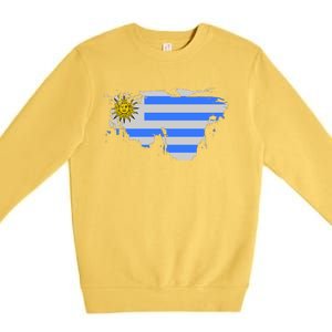 Uruguay Country Premium Crewneck Sweatshirt