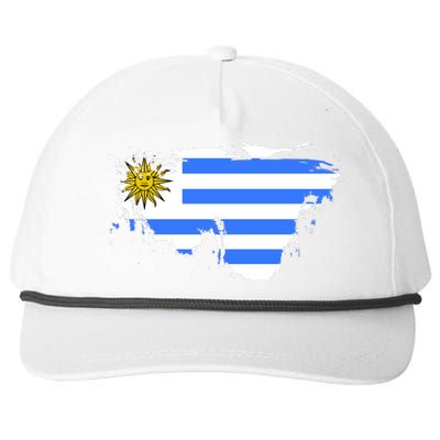 Uruguay Country Snapback Five-Panel Rope Hat