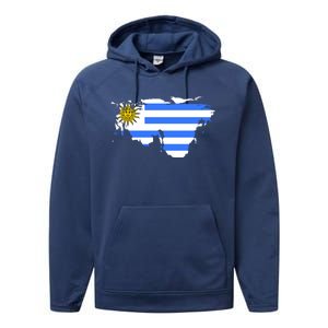 Uruguay Country Performance Fleece Hoodie