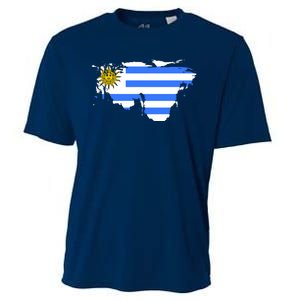 Uruguay Country Cooling Performance Crew T-Shirt