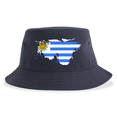 Uruguay Country Sustainable Bucket Hat