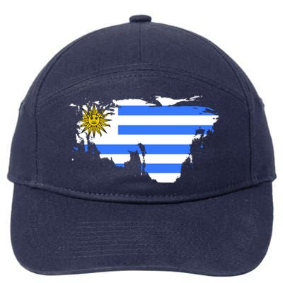 Uruguay Country 7-Panel Snapback Hat