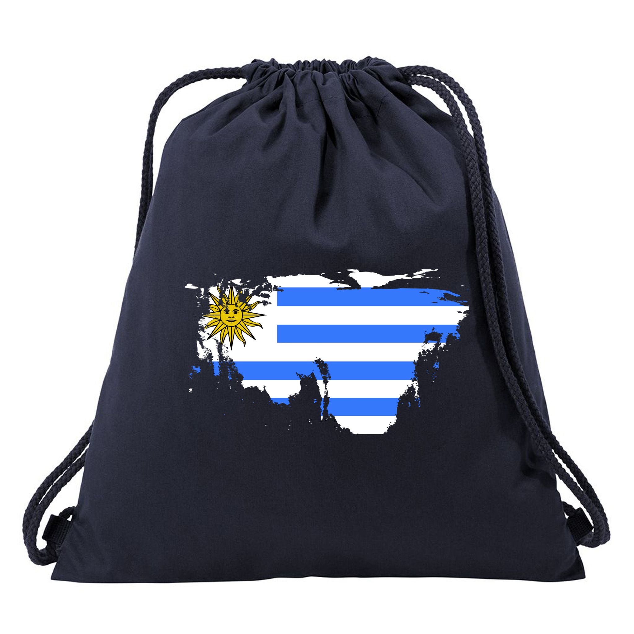 Uruguay Country Drawstring Bag