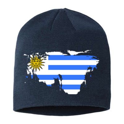 Uruguay Country Sustainable Beanie