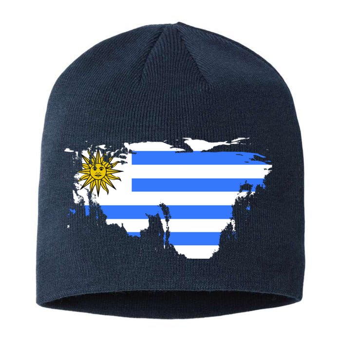 Uruguay Country Sustainable Beanie