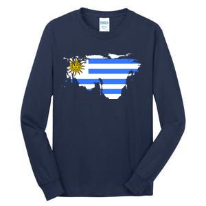 Uruguay Country Tall Long Sleeve T-Shirt