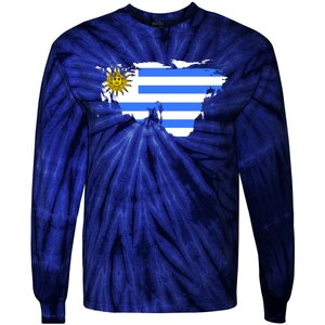 Uruguay Country Tie-Dye Long Sleeve Shirt