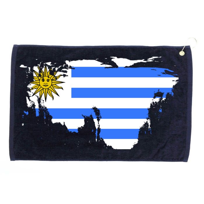 Uruguay Country Grommeted Golf Towel