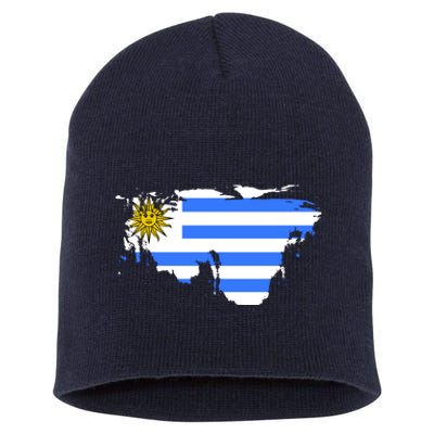 Uruguay Country Short Acrylic Beanie