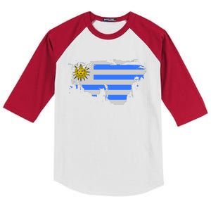 Uruguay Country Kids Colorblock Raglan Jersey