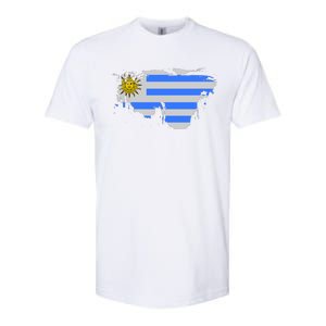 Uruguay Country Softstyle CVC T-Shirt