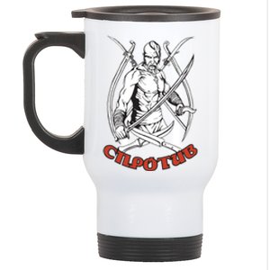 Ukrainian Cossack Stainless Steel Travel Mug